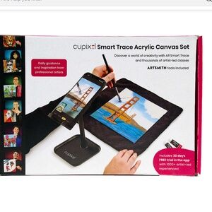 Awesome Cupixel Smart Trace Acrylic Canvas & App Set NWT